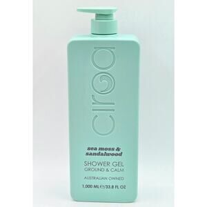 Ciroa Sea Moss & Sandalwood ~ Ground & Calm ~ Shower gel 33.8 oz